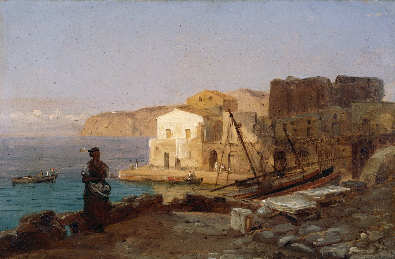 Marina Grande Sorrentossa tekijältä Anton Sminck Pitloo