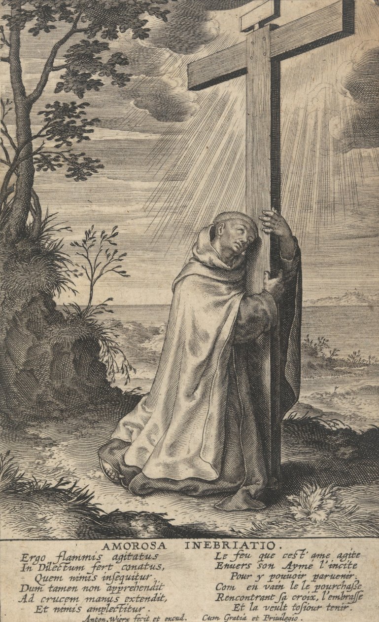 Amorosa Inebriatio teoksesta Risti Johanneksen elämä, 1622-24. tekijältä Anton Wierix