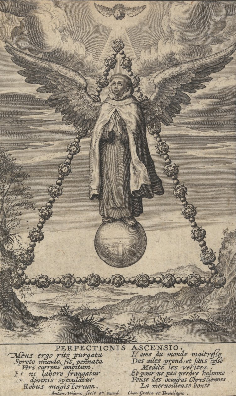 Perfectionis Ascensio, Pyhän Johanneksen elämästä Risti, 1622-24. tekijältä Anton Wierix