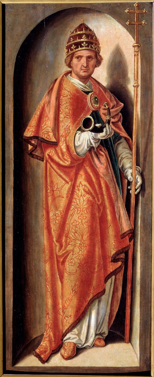 Paavi Saint Cornelius, 1500-luvun alku. tekijältä Anton Woensam