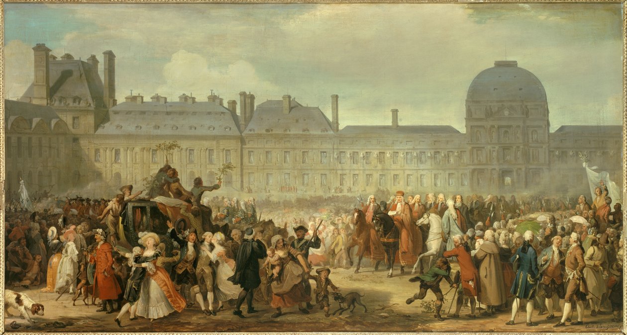 Versaillesin sopimuksen julkaiseminen Tuileries
