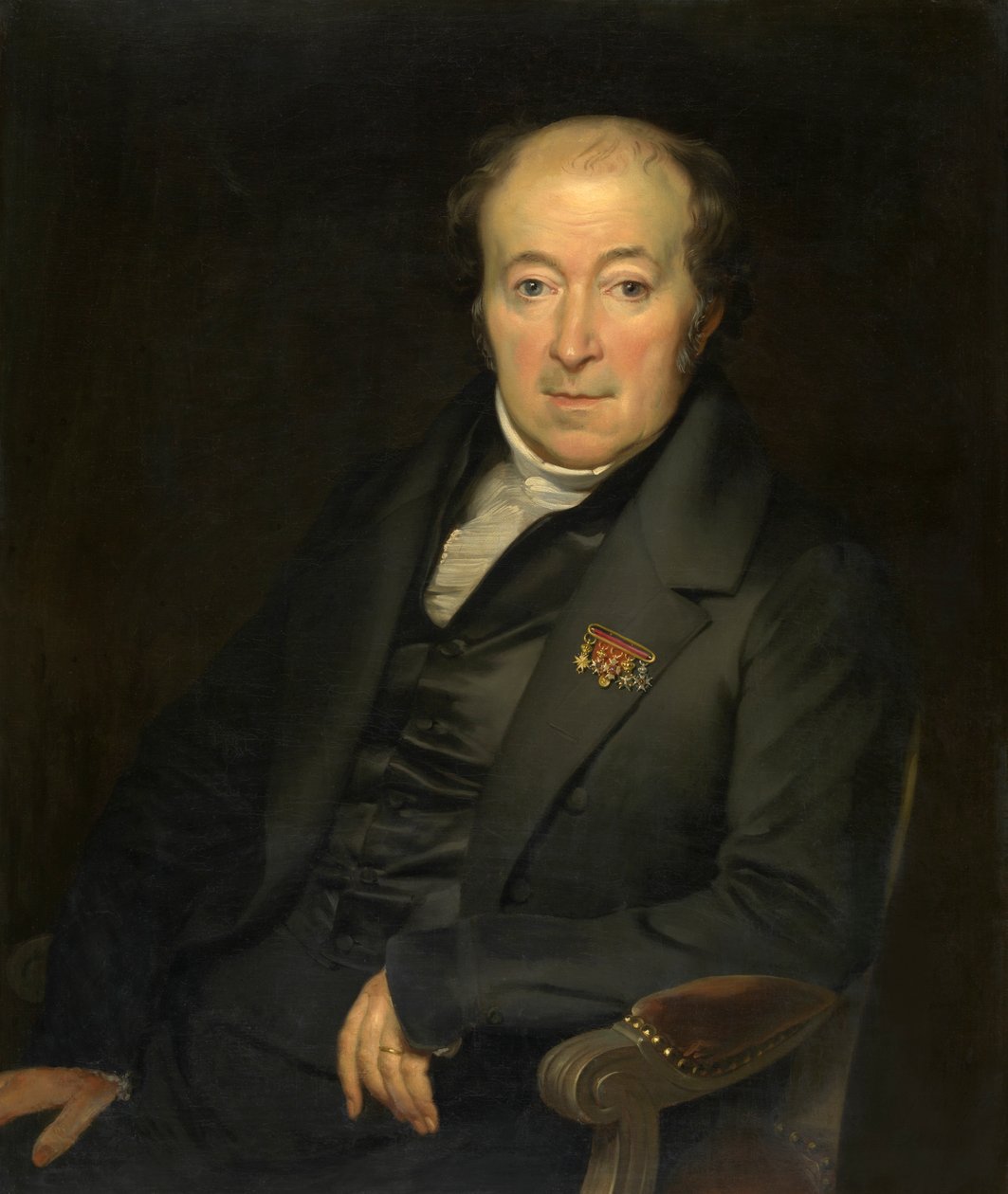 O pintor Mattheus Ignatius van Bree (óleo sobre tela)finlandês tekijältä Anton van Ysendyck