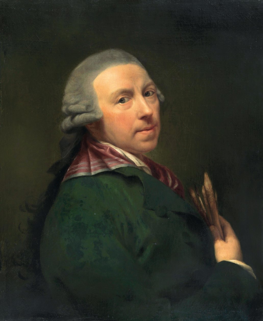 Omakuva, noin 1794. tekijältä Anton von Maron