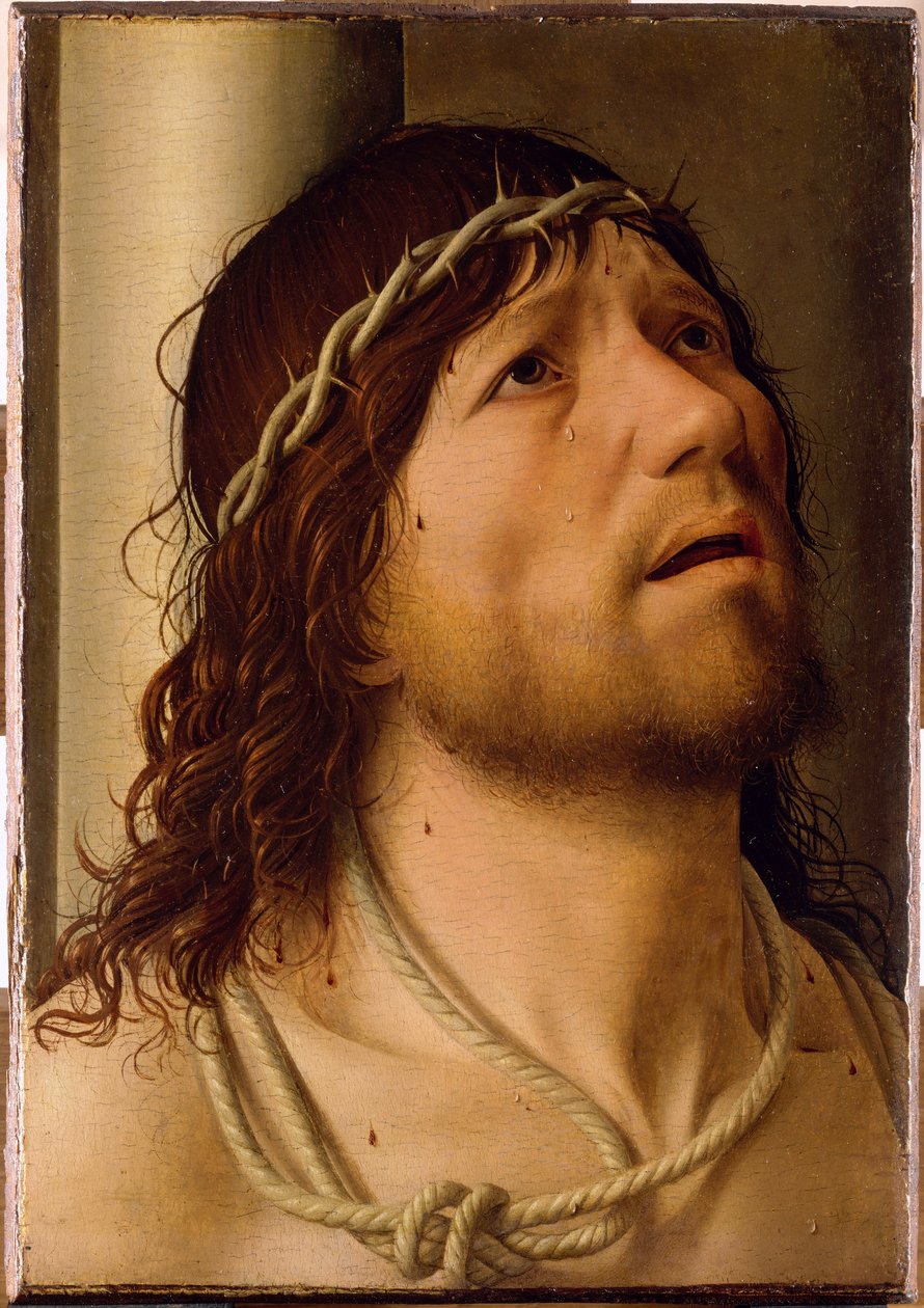 Kristus sarakkeessa tekijältä Antonello da Messina
