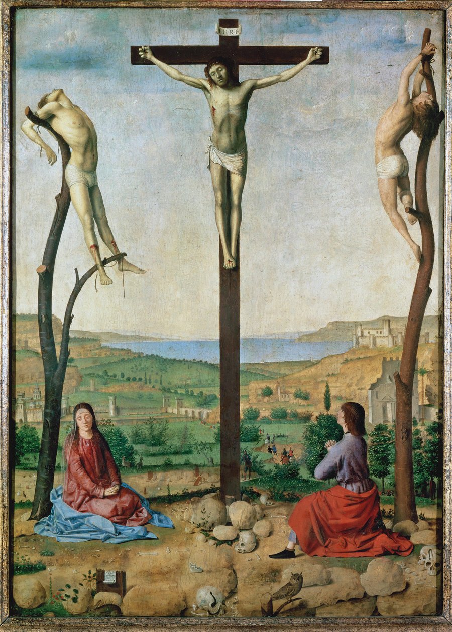 Ristiinnaulitseminen (maalaus) tekijältä Antonello da Messina