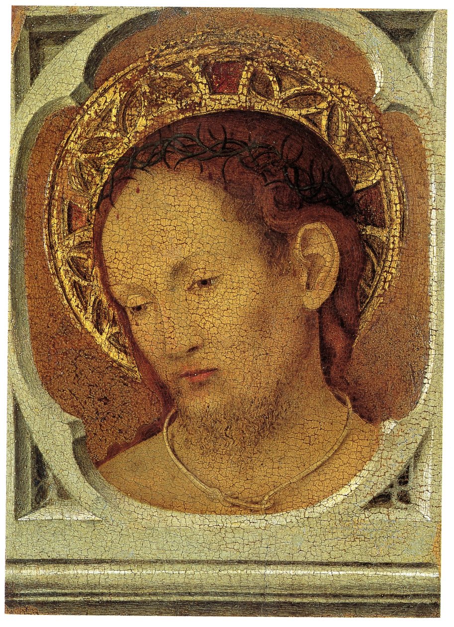 messinan aluemuseo, antonello da messina, madonna lapsen ja kristuksen kanssa sääli 02 tekijältä Antonello da Messina