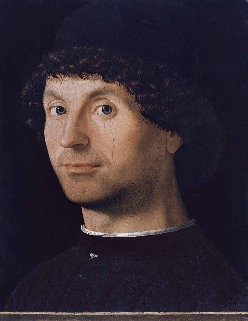 Miehen muotokuva tekijältä Antonello da Messina