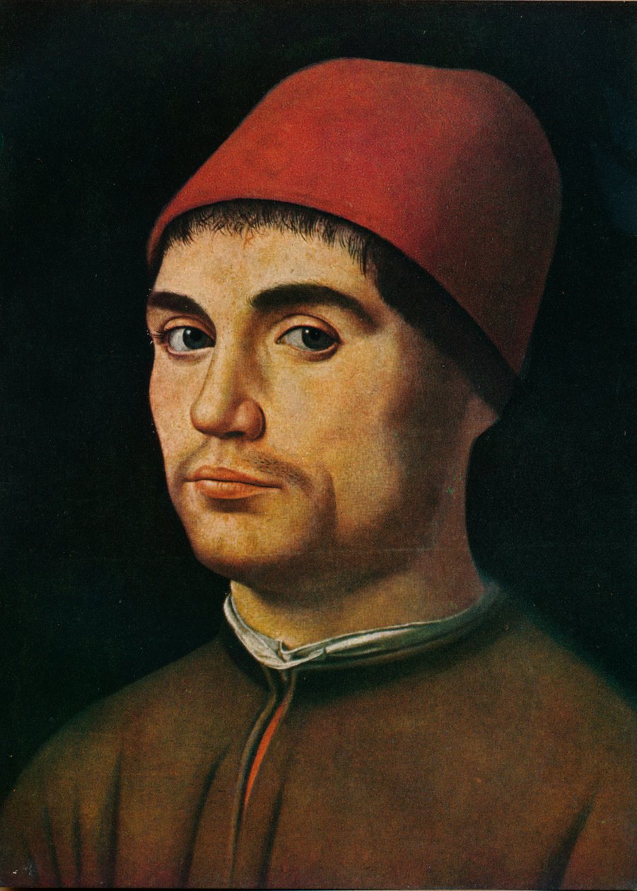 Miehen muotokuva, c1475, 1909 tekijältä Antonello da Messina