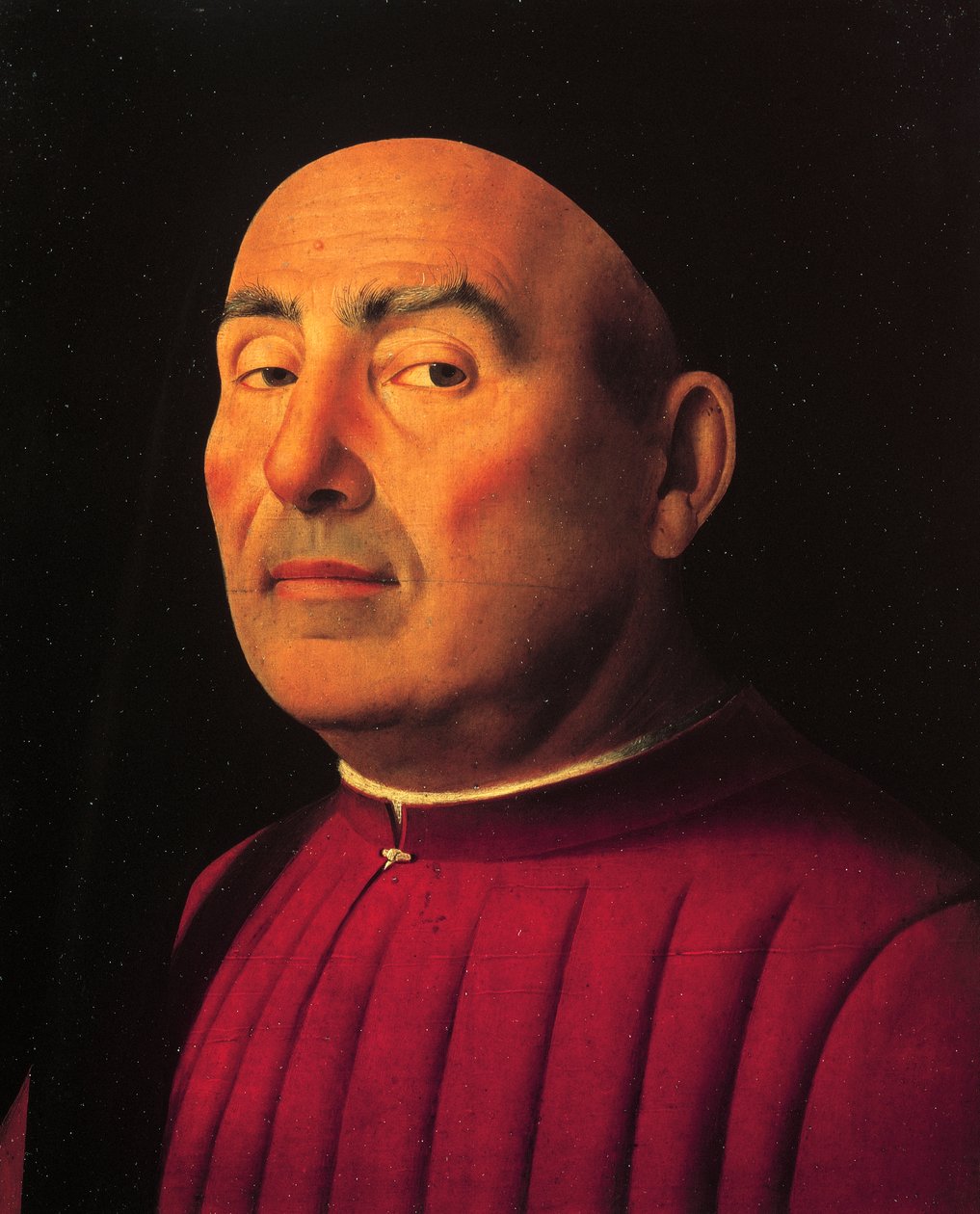 Miehen muotokuva tai Trivulzio (öljy puulle) tekijältä Antonello da Messina