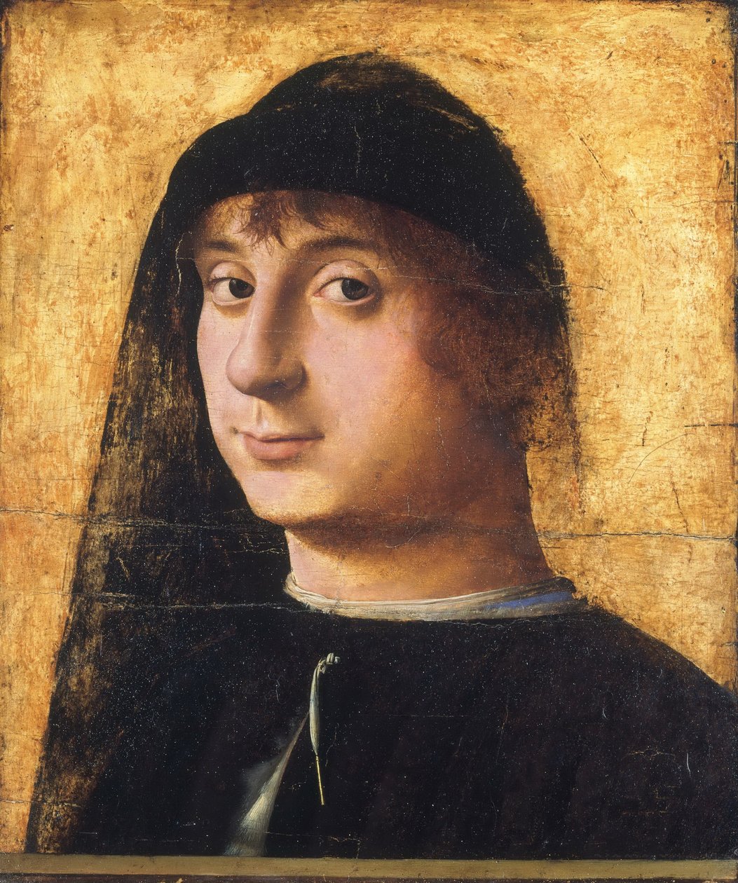 Nuoren herrasmiehen muotokuva tekijältä Antonello da Messina