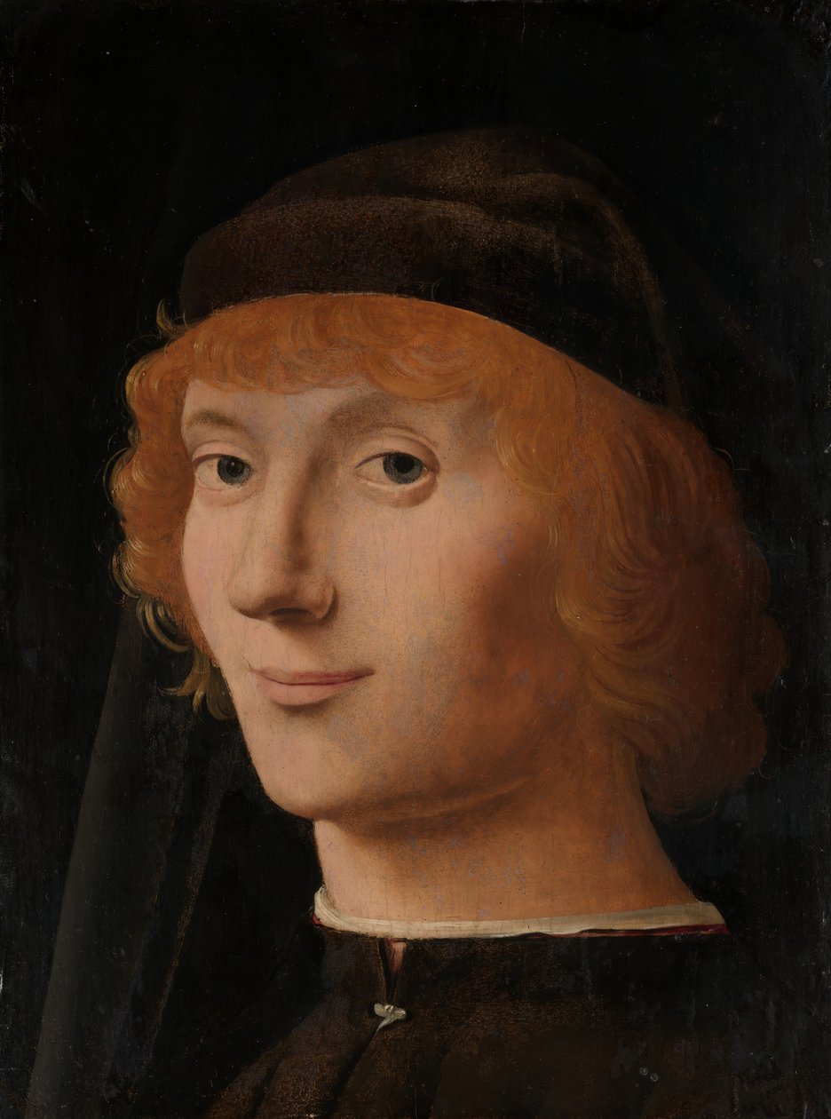 Nuoren miehen muotokuva, n. 1470. tekijältä Antonello da Messina