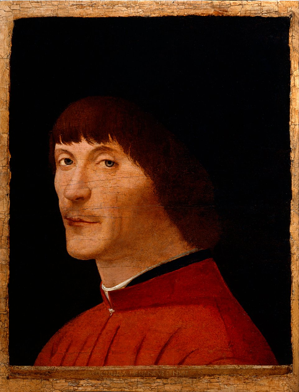 Miehen muotokuva, 1468-1470. tekijältä Antonello da Messina