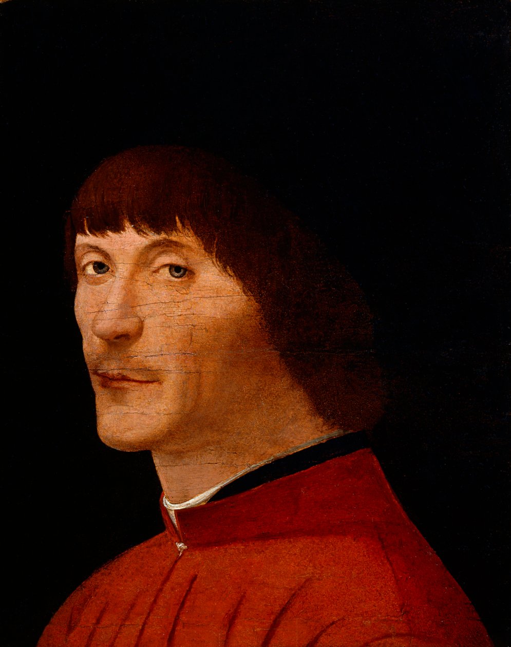 Miehen muotokuva, 1468-1470. tekijältä Antonello da Messina
