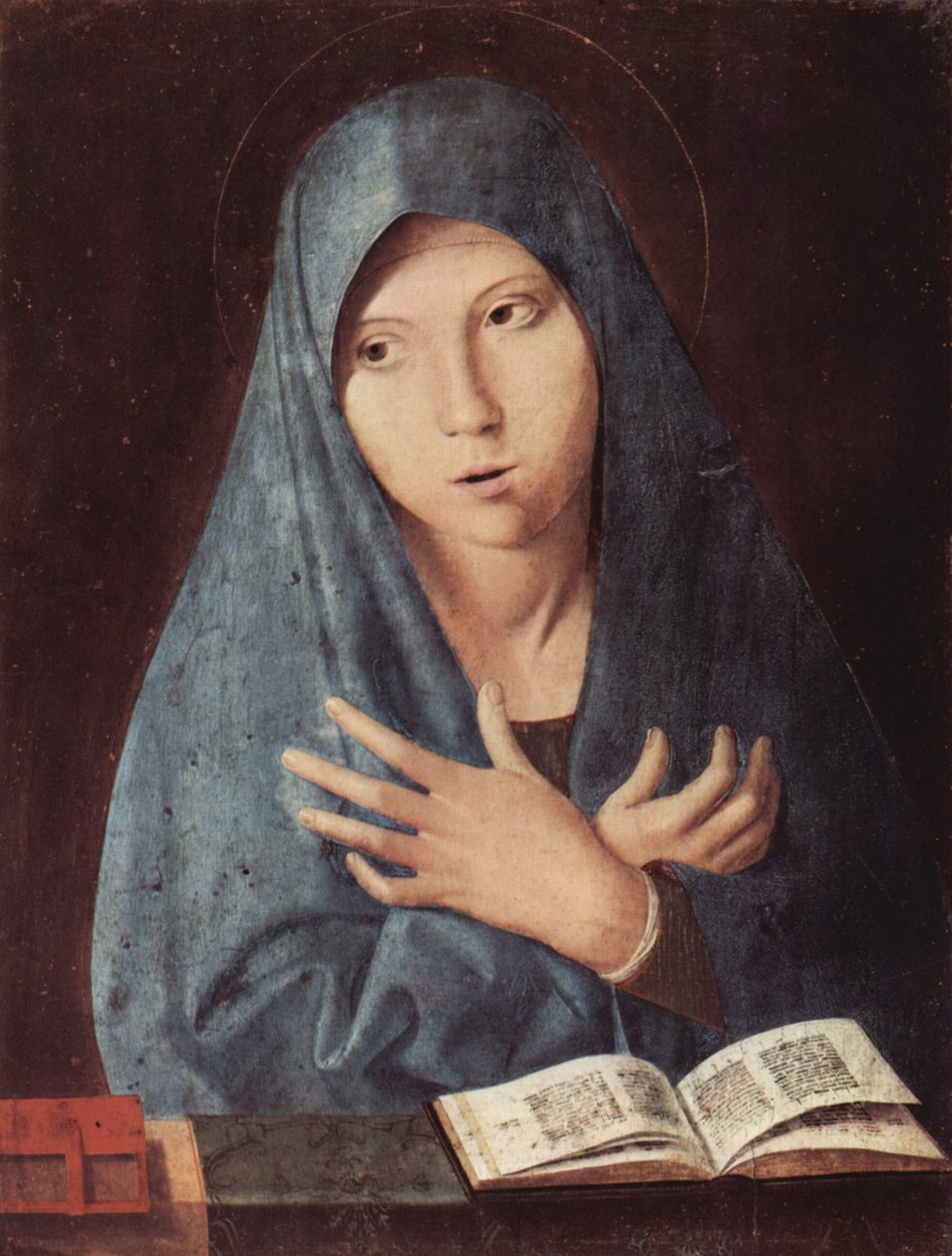 Neitsyt Marian ilmestyspäivä tekijältä Antonello da Messina