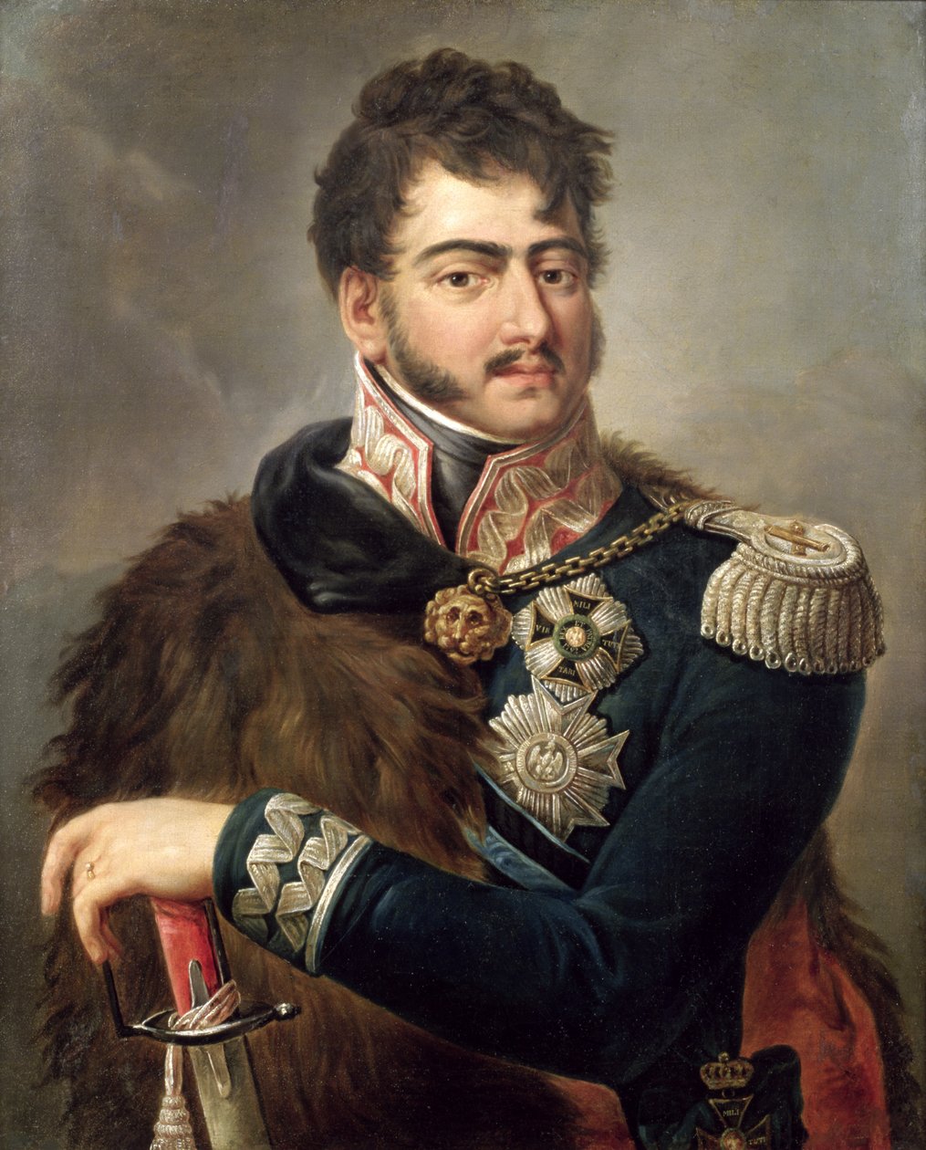 Prinssi Josef Poniatowski (1763-1813) n. 1810 tekijältä Antoni Brodowski