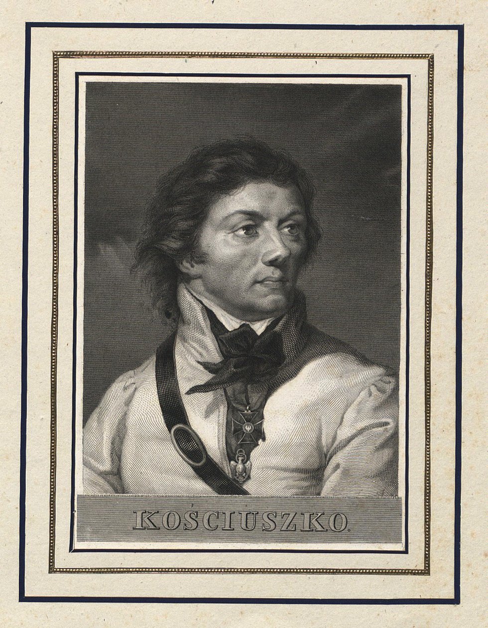Tadeusz Kosciuszkon muotokuva 1746-1817 tekijältä Antoni Oleszczynski