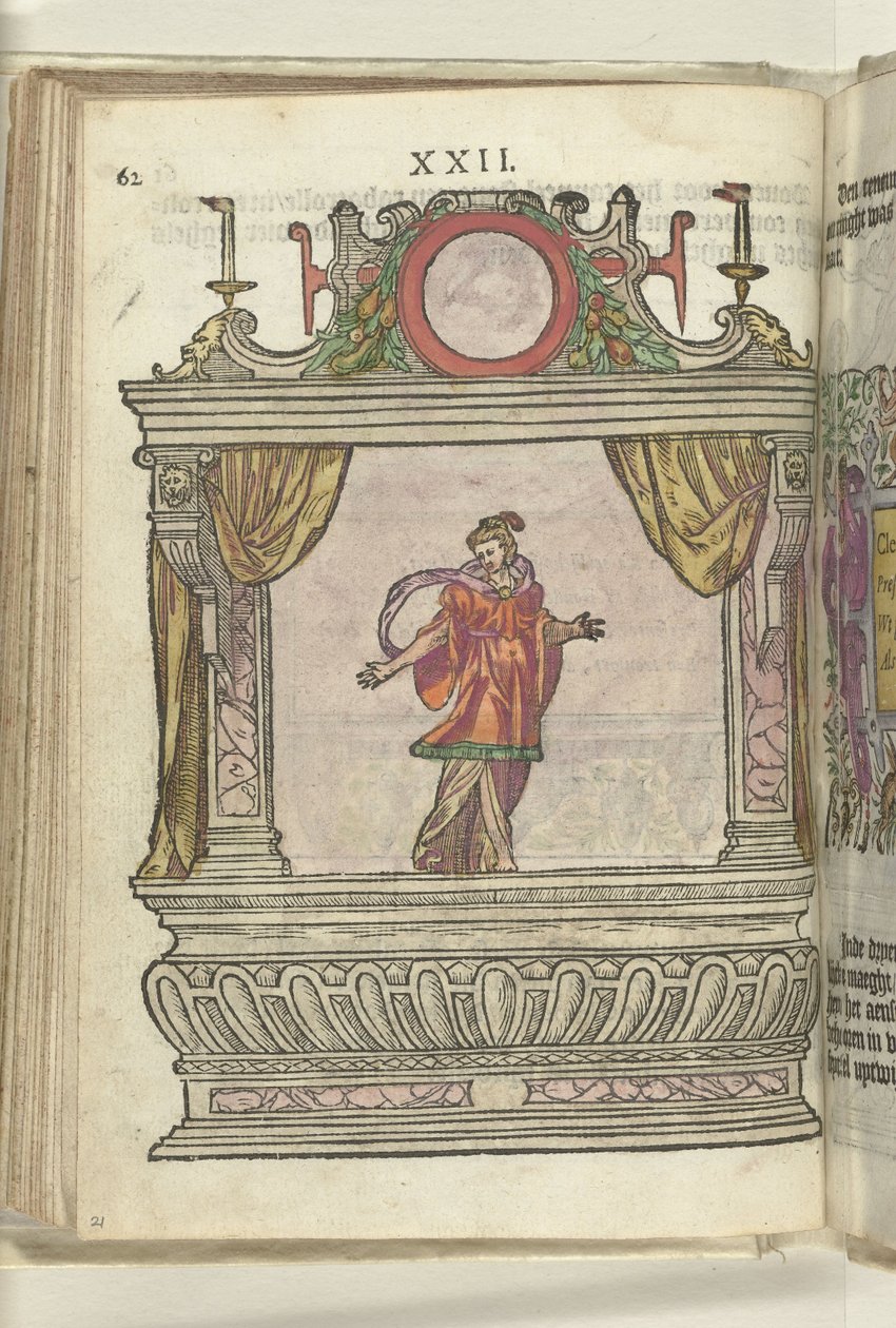 Lavastus lempeyden personifikaatiossa (Clementia), 1578 tekijältä Antoni van Leest