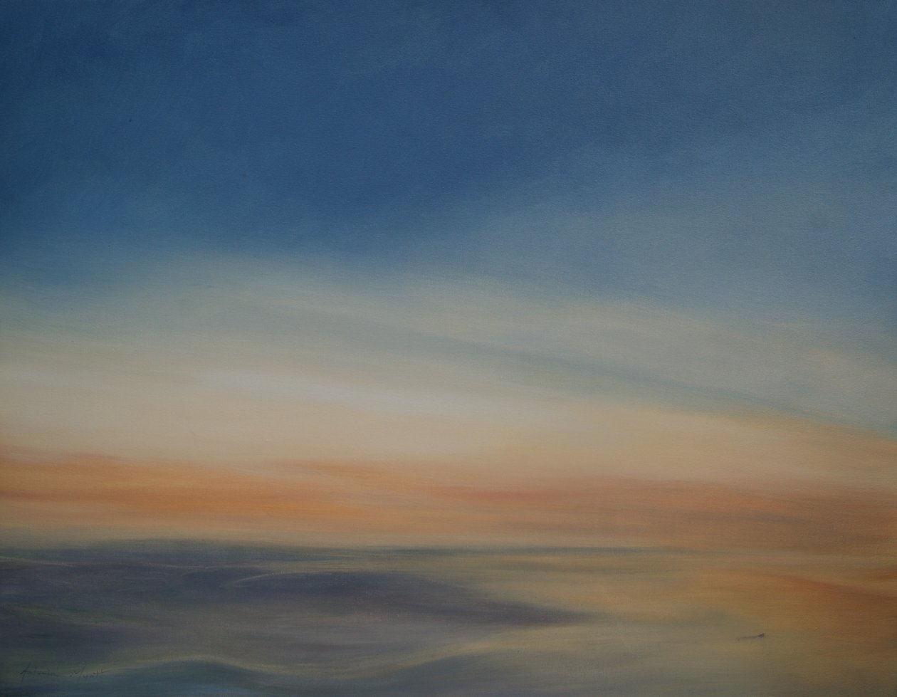 Lone Boat, Espanja, 2014 tekijältä Antonia Myatt