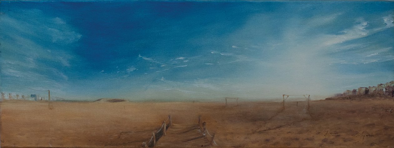 The Crator, Portugali, 2014 (öljy kankaalle) tekijältä Antonia Myatt