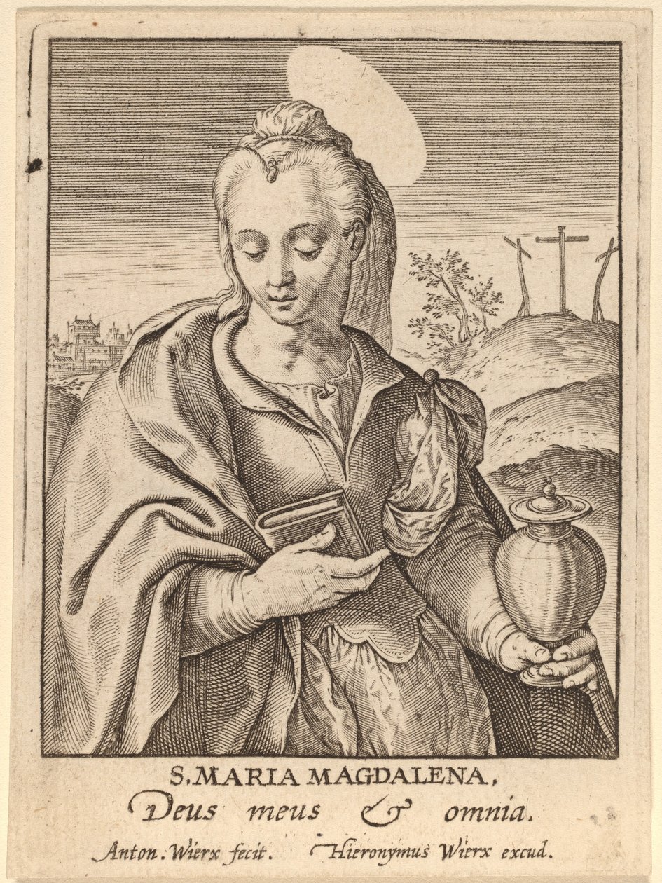 S. Maria Magdalena tekijältä Antonie Wierix