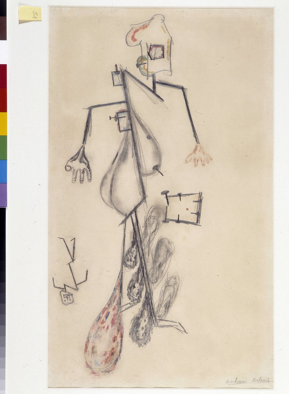 Ihminen ja hänen tuskansa tekijältä Antonin Artaud
