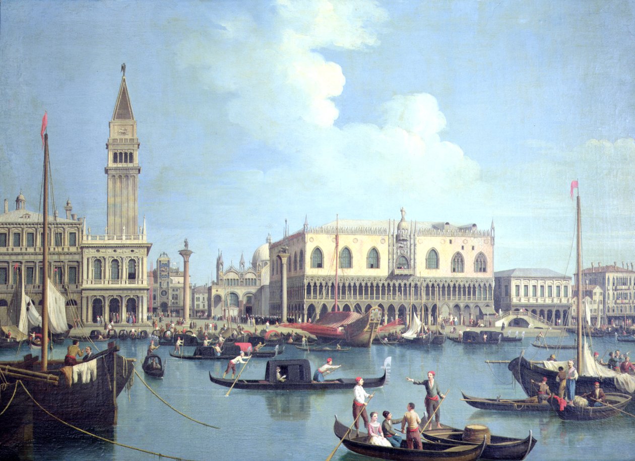 Näkymä Grand Canalille tekijältä Giovanni Antonio Canal