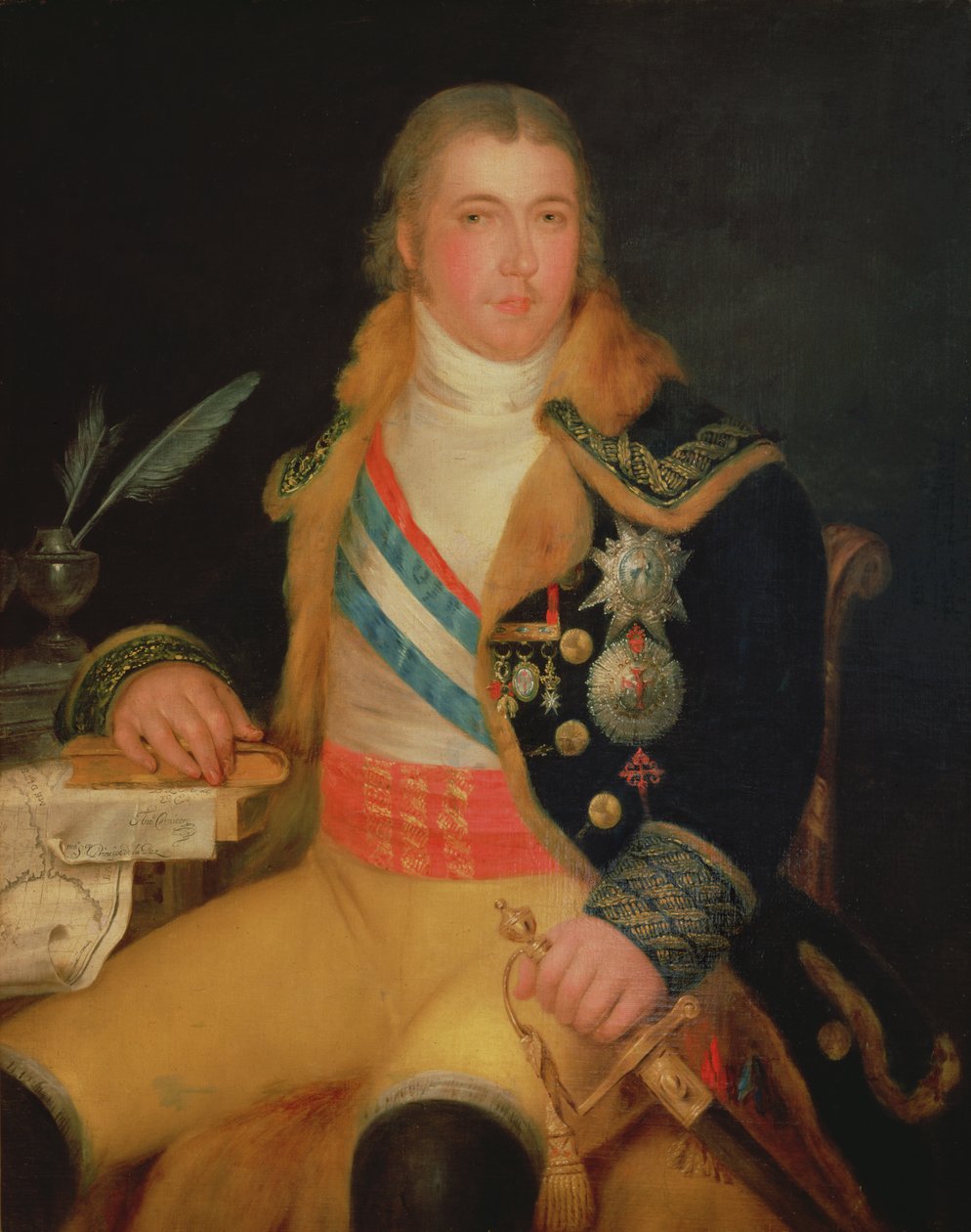 Manuel Godoyn muotokuva tekijältä Antonio Carnicero