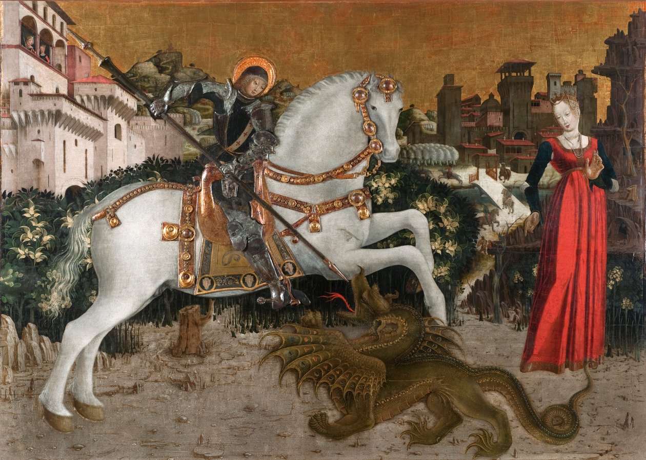 San Giorgio ja la principessa. tekijältä Antonio Cicognara