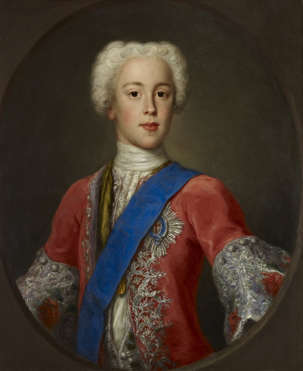 Prinssi Charles Edward Stuart, 1720 - 1788. Prinssi James Francis Edward Stuartin vanhin poika tekijältä Antonio David
