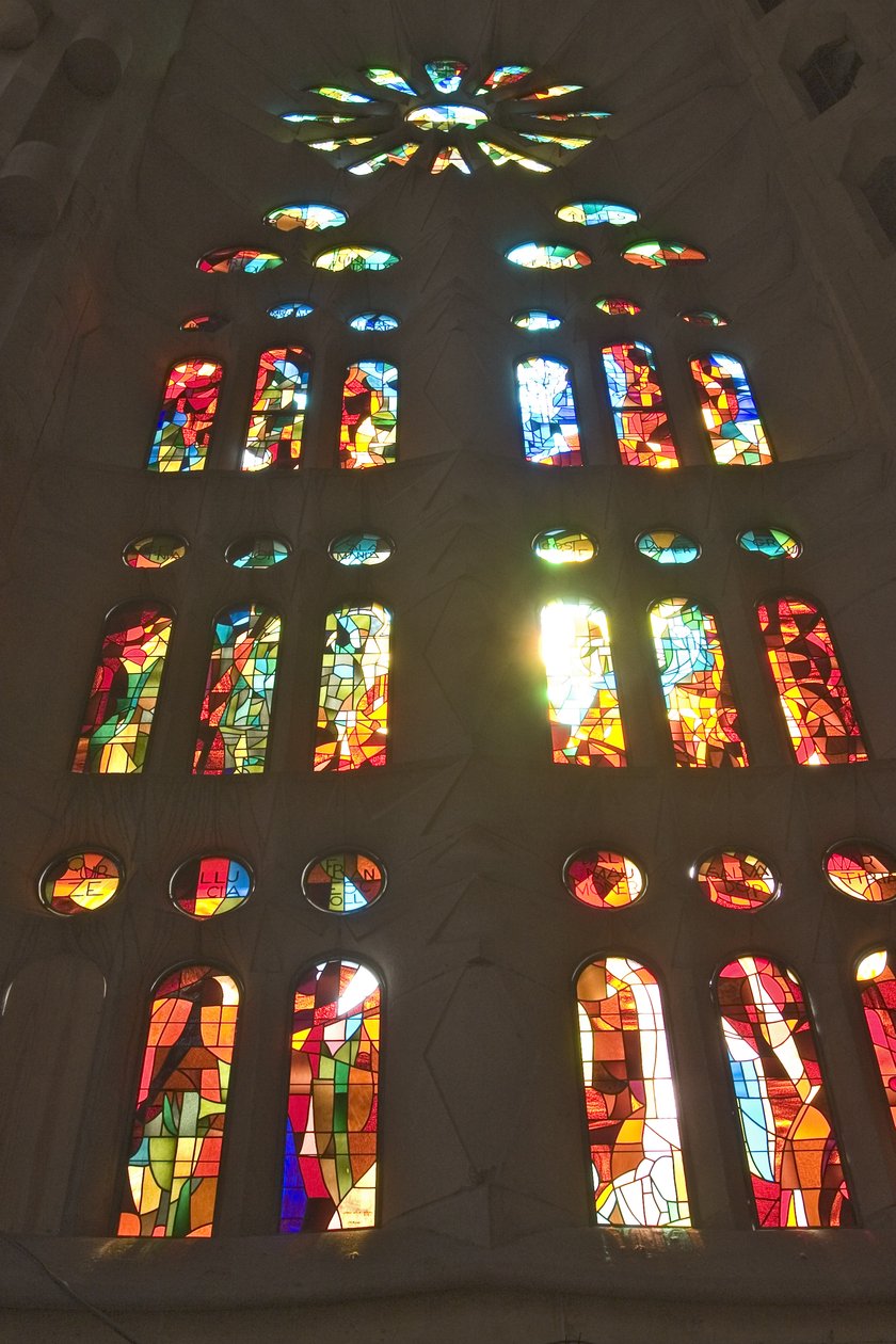 Lasimaalaus tekijältä Antonio Gaudi