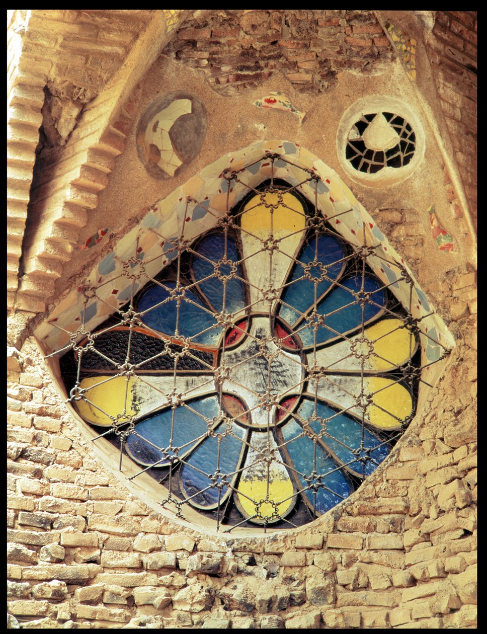 Lasimaalaus tekijältä Antonio Gaudi