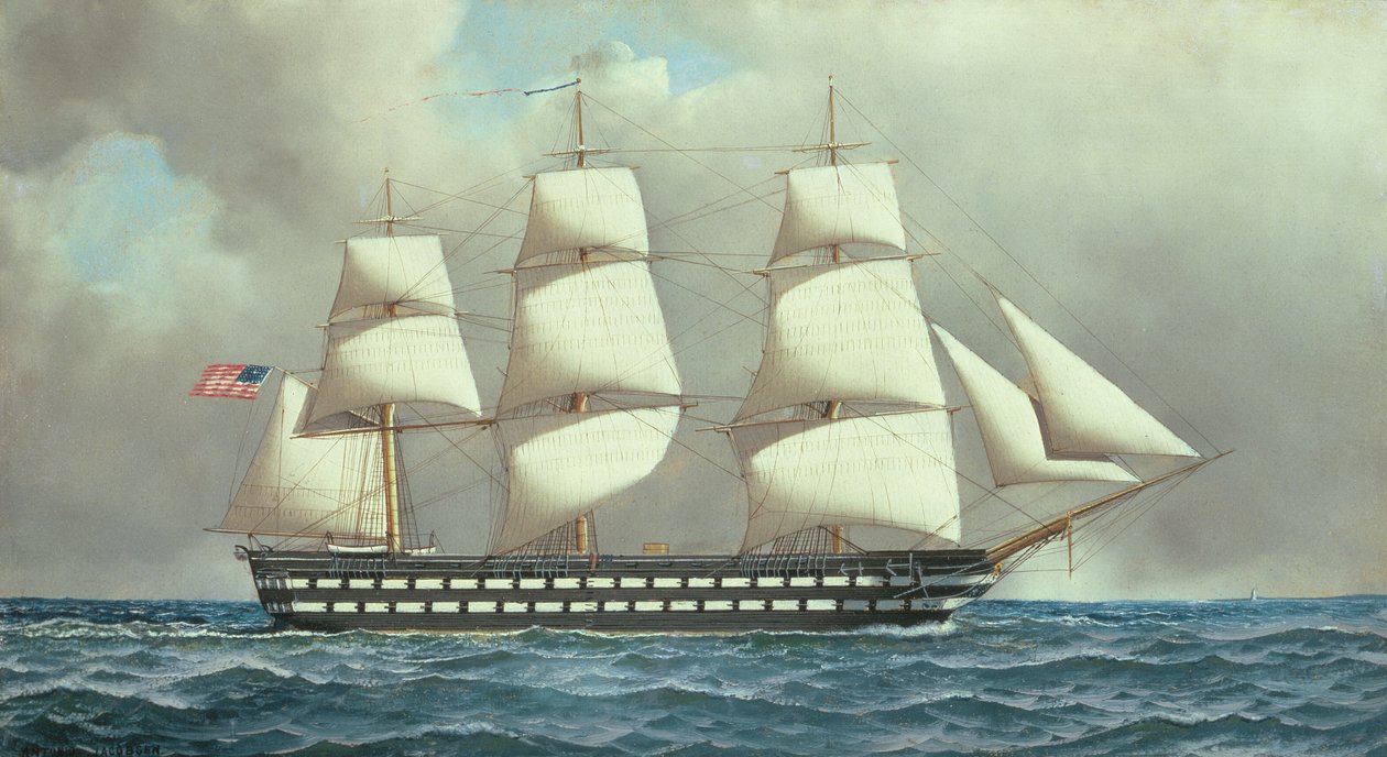 US Ship of the Line, noin 1916 tekijältä Antonio Jacobson