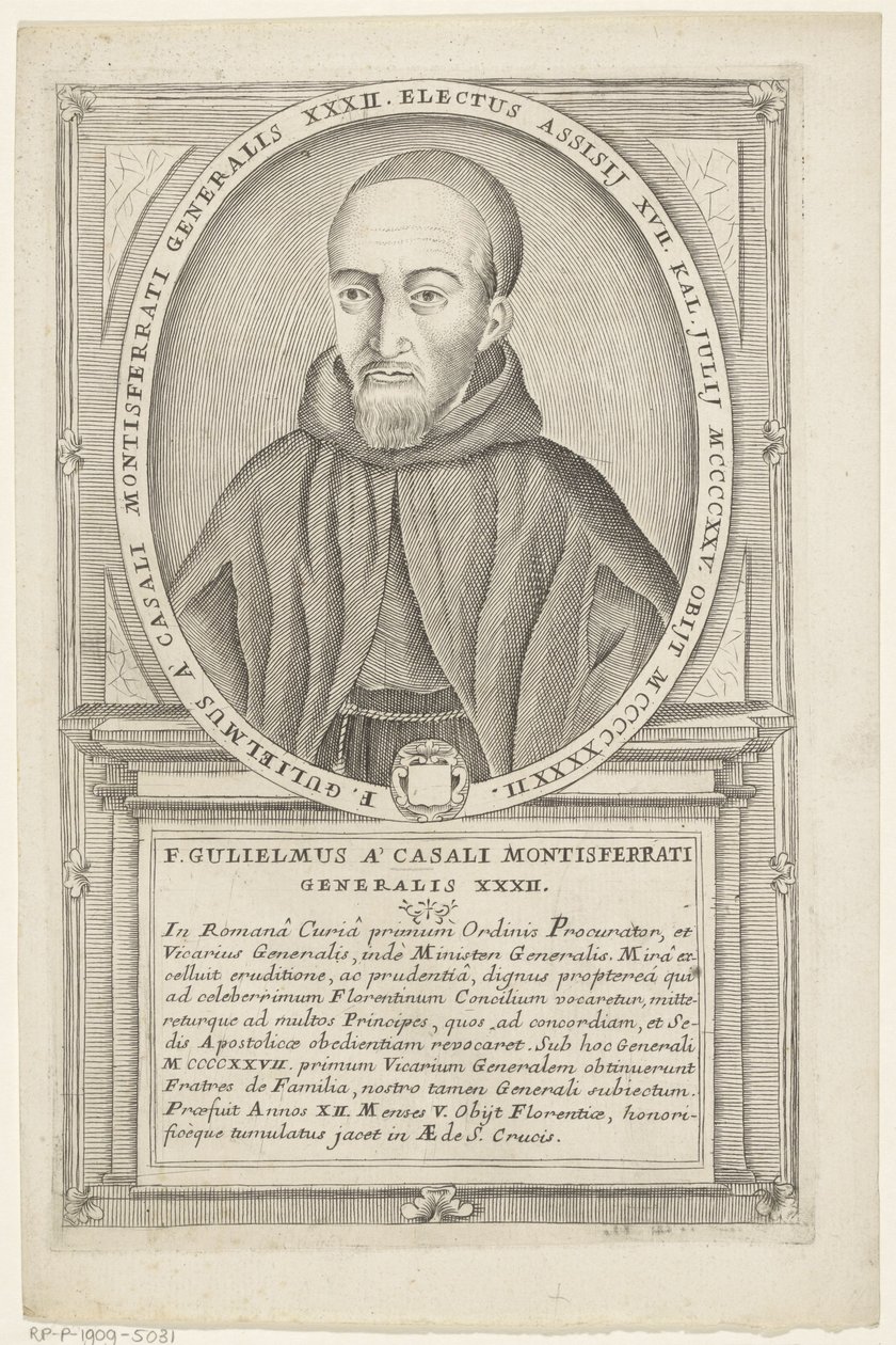 Guillermo Robazoglio da Casale tekijältä Antonio Luciani
