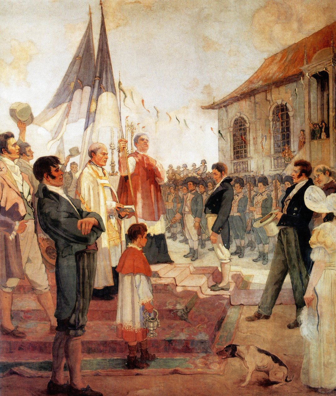 Bencao das bandeiras da Revolucao de 1817 tekijältä Antonio Parreiras