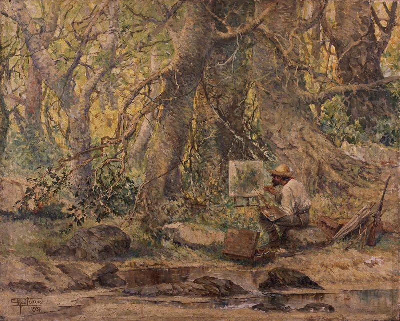 Pintando tai luonnollinen tekijältä Antonio Parreiras