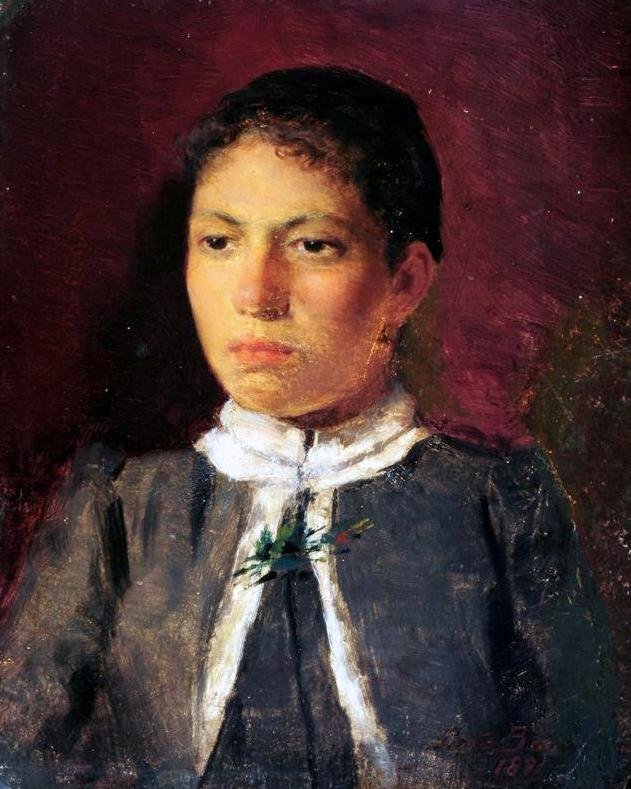 Naisen muotokuva tekijältä Antonio Rafael Pinto Bandeira