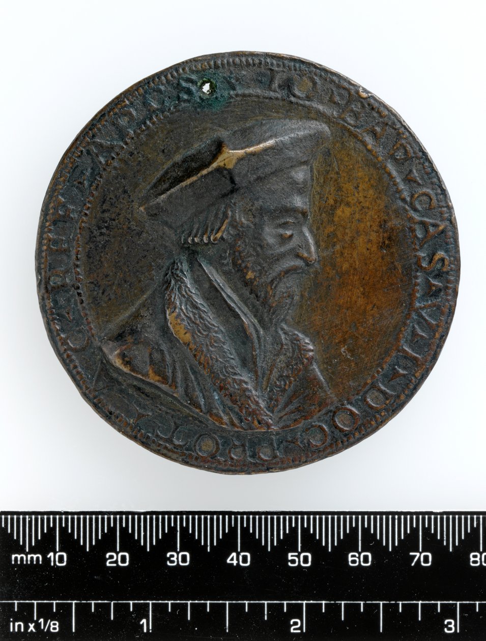 Piispa Giovanni Battista Casalion mitali, n. 1526 (pronssi) tekijältä Antonio Vicentino