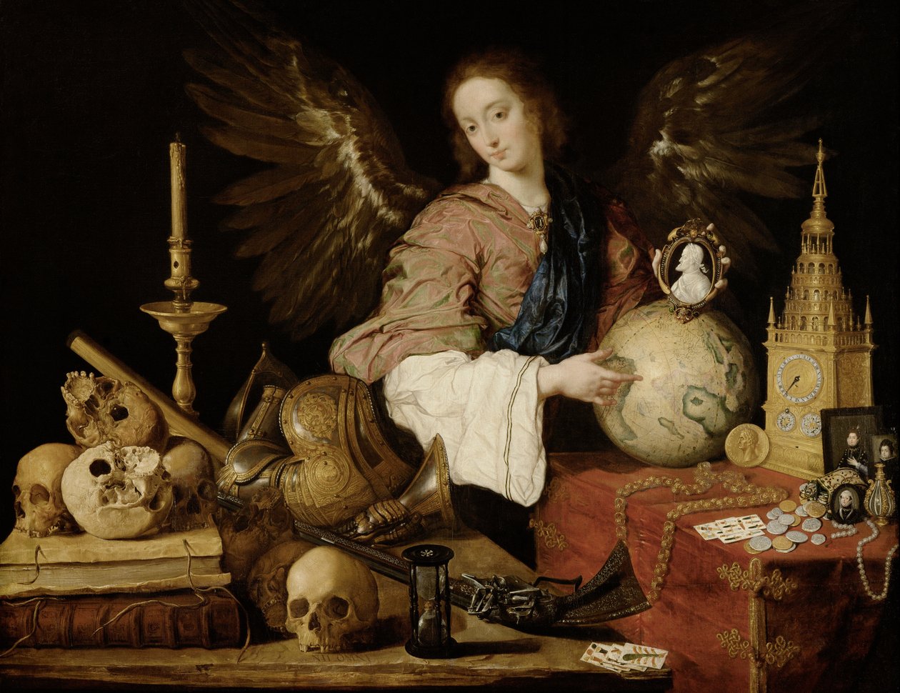 Turhamaisuuden allegoria tekijältä Antonio de Pereda
