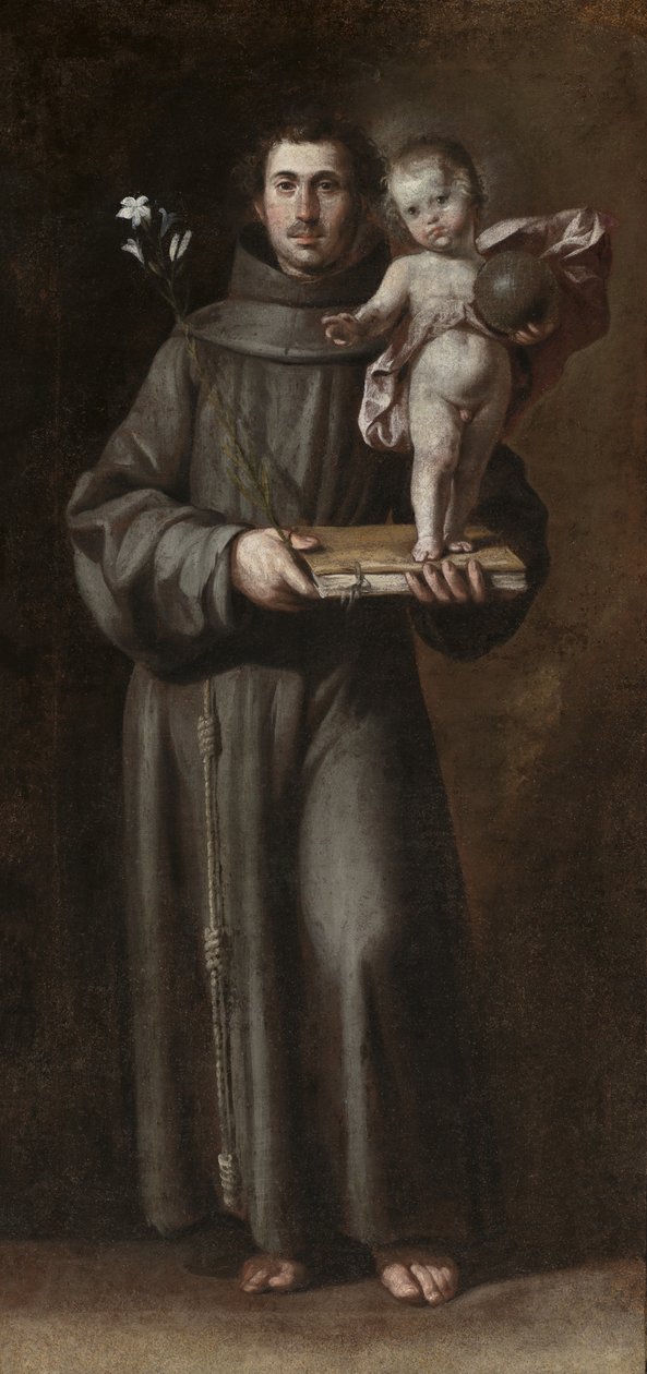 San Antonio de Padua tekijältä Antonio del Castillo y Saavedra
