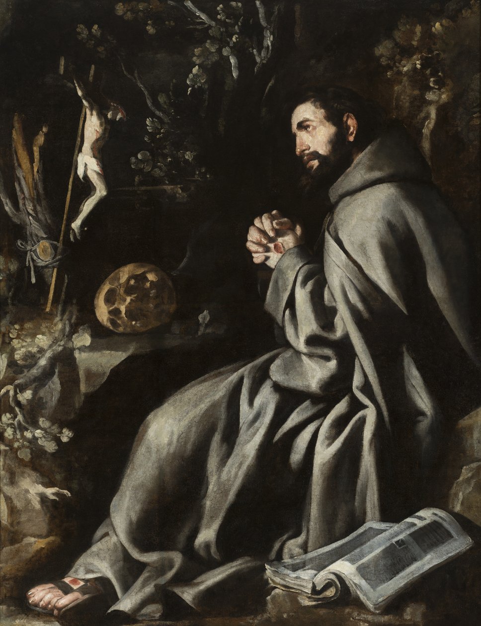 San Francisco de Asís tekijältä Antonio del Castillo y Saavedra