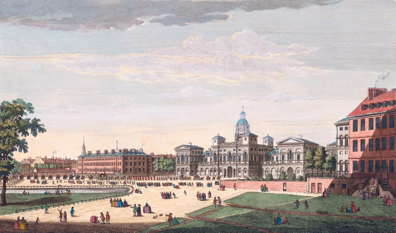 St James Parkin paraati, Lontoo 1700-luvulla tekijältä Antonio (after) Canaletto