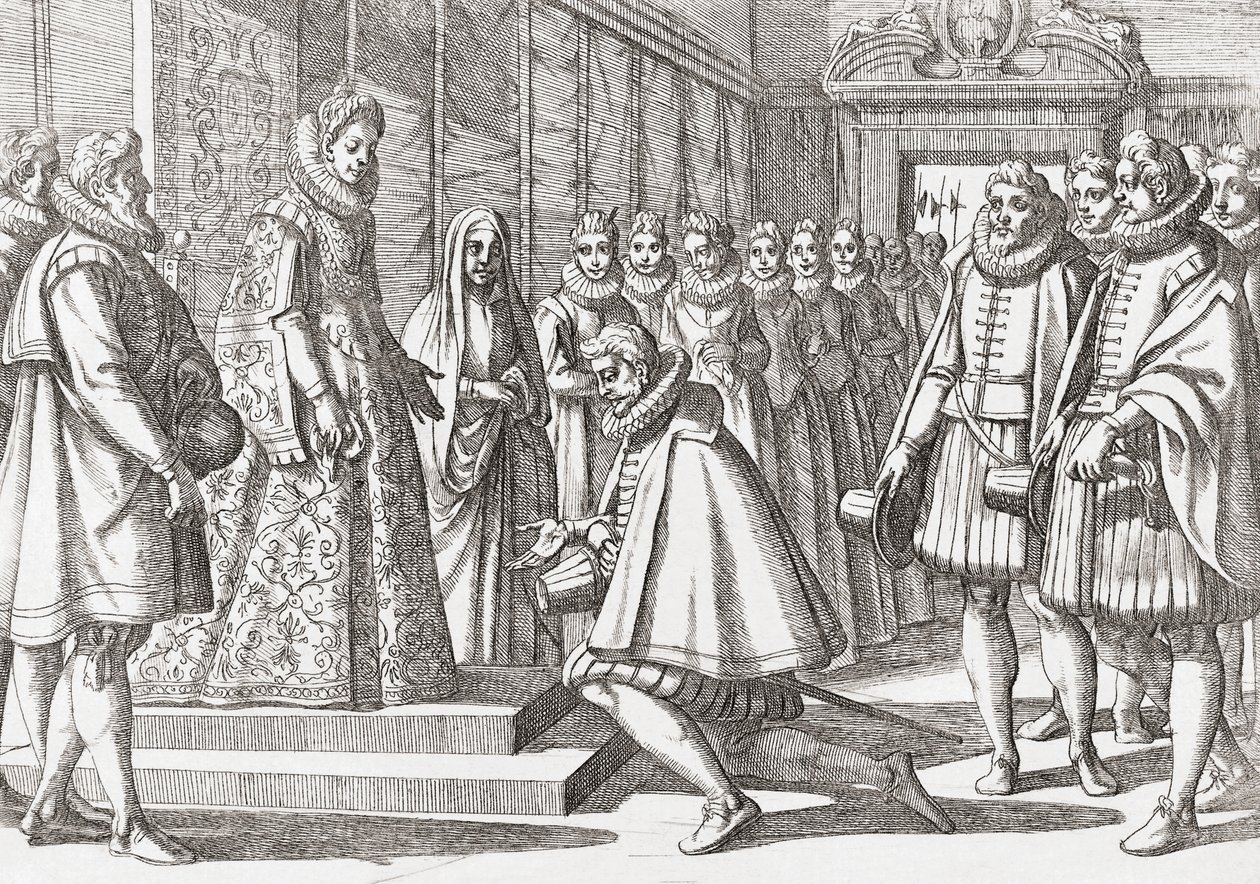 Filippus III, Espanjan kuningas ennen Itävallan Margaretta tekijältä Antonio (after) Tempesta