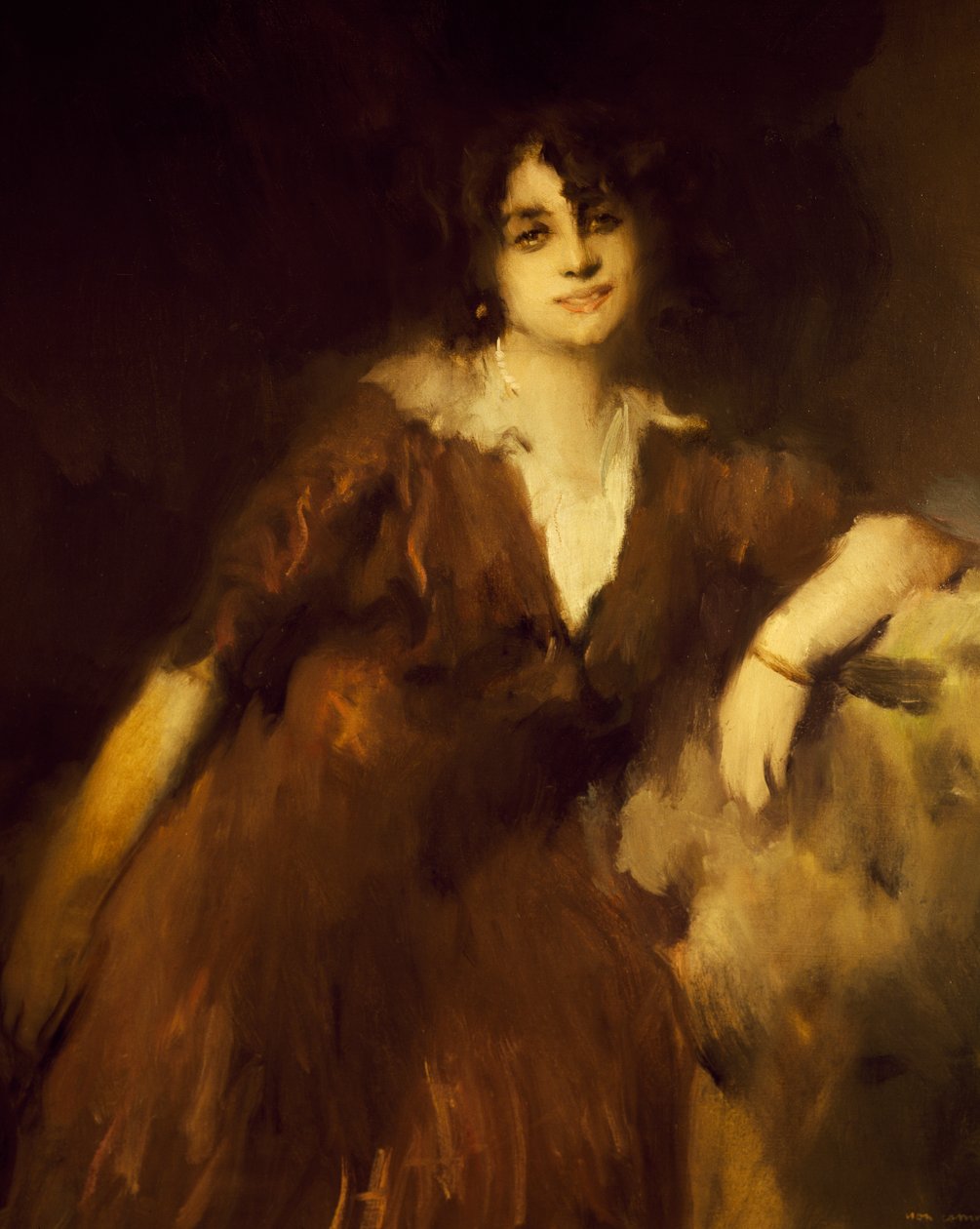 Rosina Storchion muotokuva (Venetsia tekijältä Antonio Ambrogio Alciati