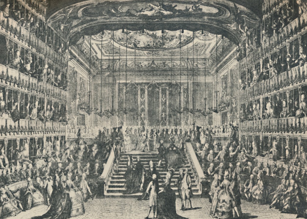 Venäjän suurherttuan ja herttuattaren vastaanotto, 1782, 1925. tekijältä Antonio Baratta