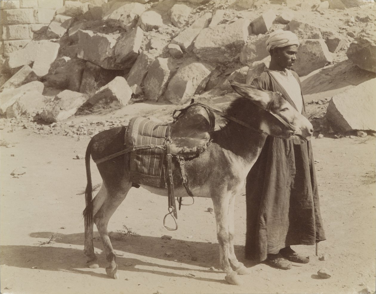 Bourier ja Bouriquer, Egypti tekijältä Antonio Beato