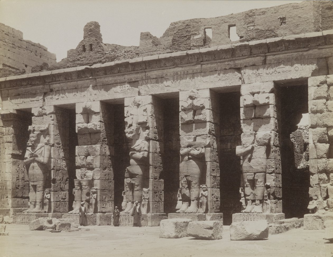 Medinet Habu tekijältä Antonio Beato