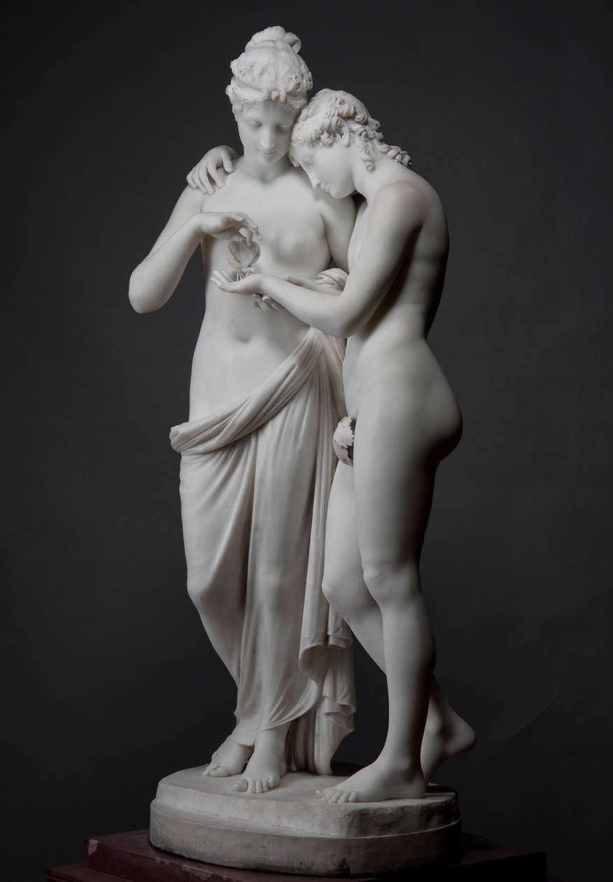 Amor and Psyche, 1808. tekijältä Antonio Canova