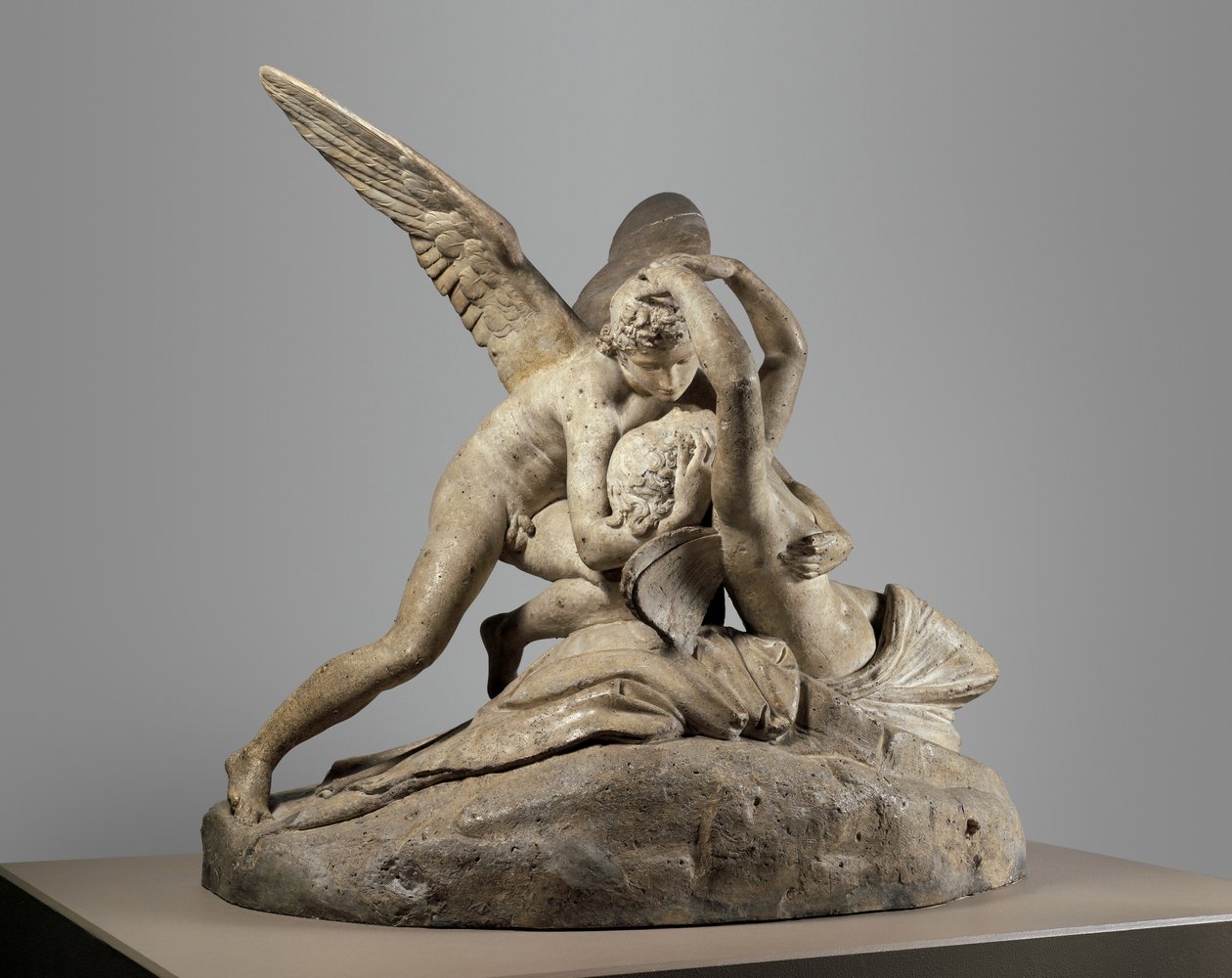 Amor ja Psyche, 1794 (kipsi) tekijältä Antonio Canova