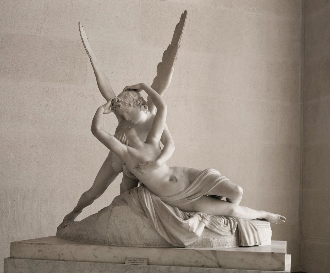 Eros ja Psyche ... tekijältä Antonio Canova