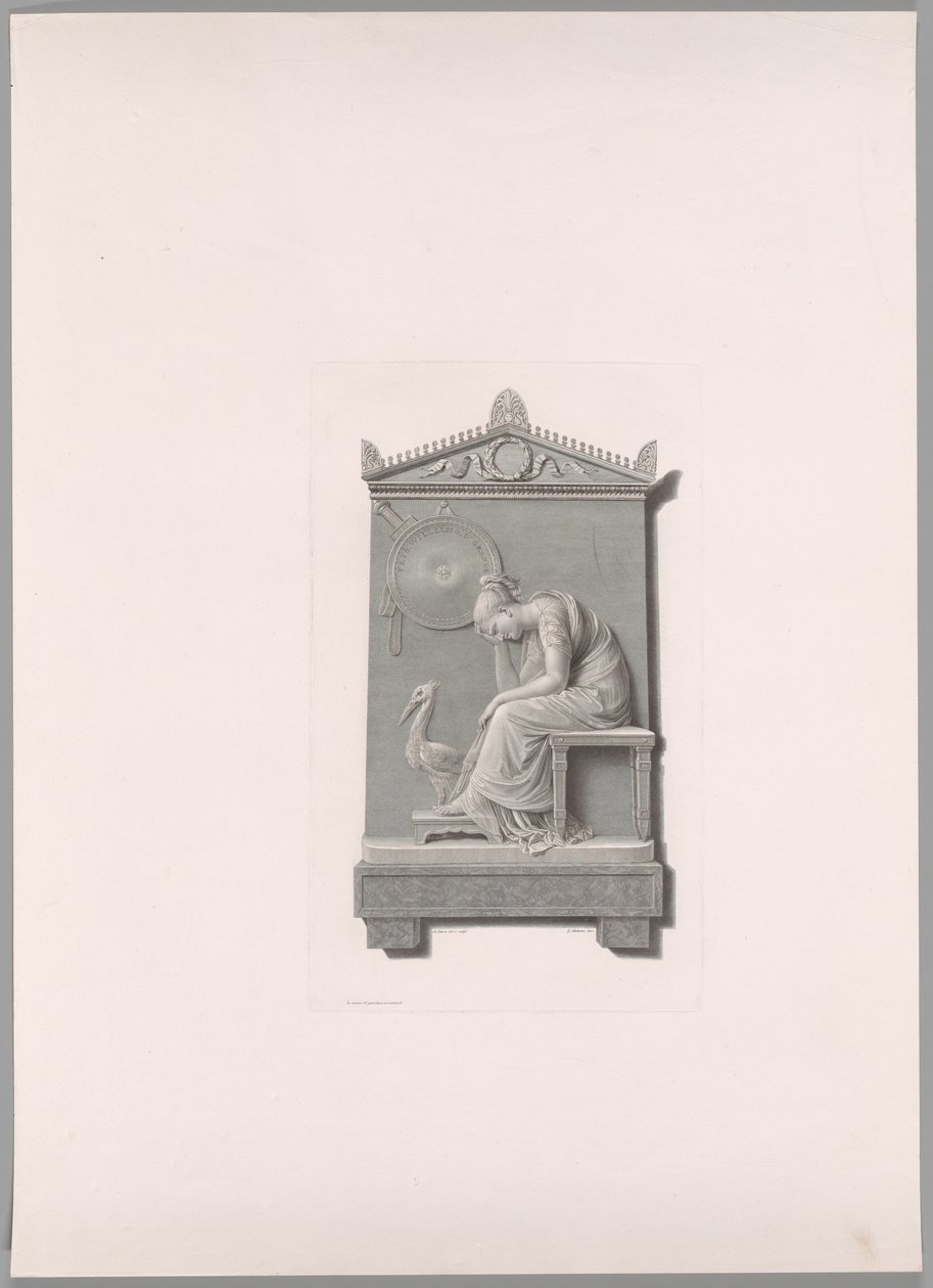 Orange Nassaun prinssi Williamin hautamonumentti, Oeuvre de Canovasta tekijältä Antonio Canova